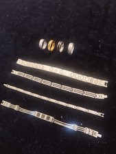 Bijoux Homme. Lot Bracelets Chaîne Bagues. Collection , Idée Cadeau ??