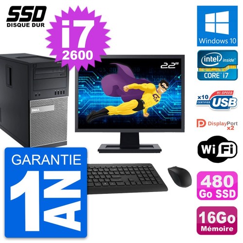 Tour dell 9010 - dell, ecran