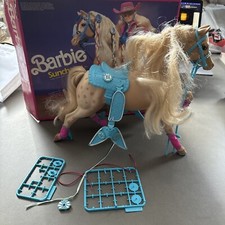 barbie western fun  Suncharm Sun Runner horse ref 5408 1990 ✨🌞✨