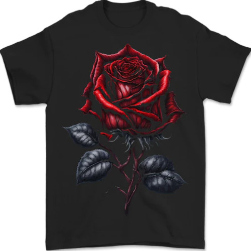 Shirt gothique rose pour - rose,