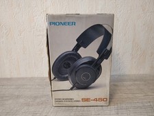 Casque audio filaire jack 6.35 PIONEER SE-450 / wordwide shipping