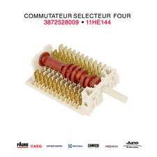 Commutateur selecteur 11HE144 four AEG Electrolux  3872528009