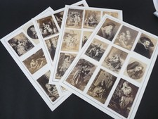 Ensemble de 35 anciennes photographies de tableaux (24922)