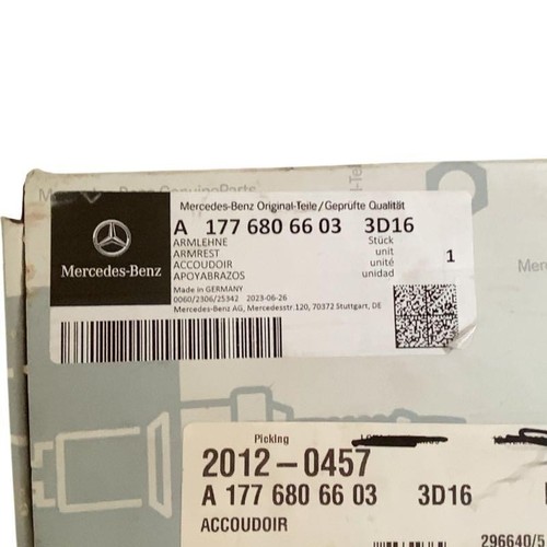 Accoudoir central mercedes - accoudoir,
