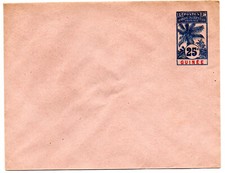 Colonies Françaises Guinée Entier postal enveloppe n°20 cote 150 euros Neuf TB !