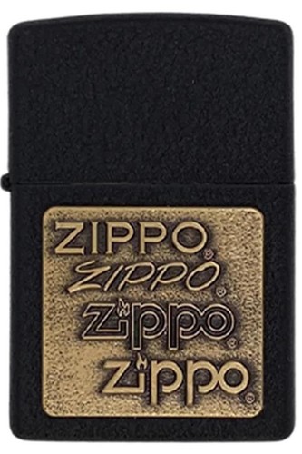 Briquet zippo 362 logo black - briquet,