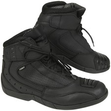 Bottes Modeka Black Rider noires chaussures de moto bottes de randonnée