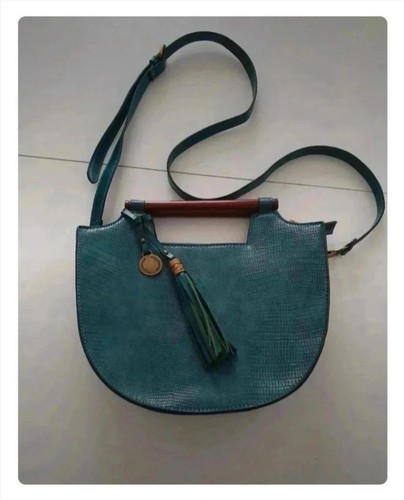 Sac bandoulière femme bleu