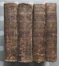 Barbier. Dictionnaire des ouvrages anonymes et pseudonymes. 4 volumes. 1806