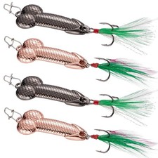 Lot de 4 Leurres de Pêche en