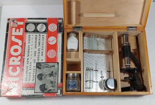 Two 1950s microscopes microset - 1950s,