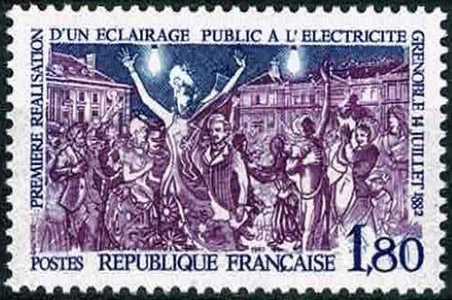 France 1982 1er eclairage - france,