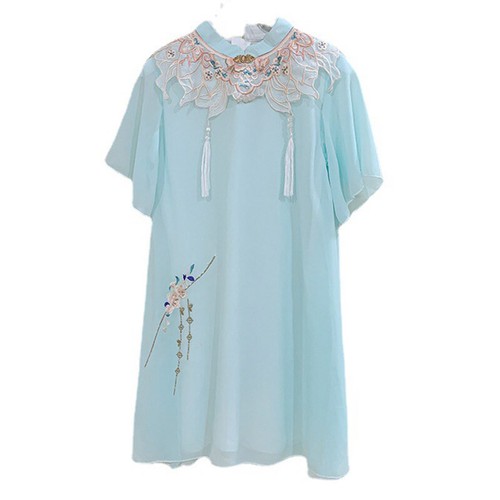 Enfant fille hanfu qipao - hanfu, robe