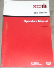 Étui 585 Tracteur Opérateur Opération & Maintenance Livre Manuel