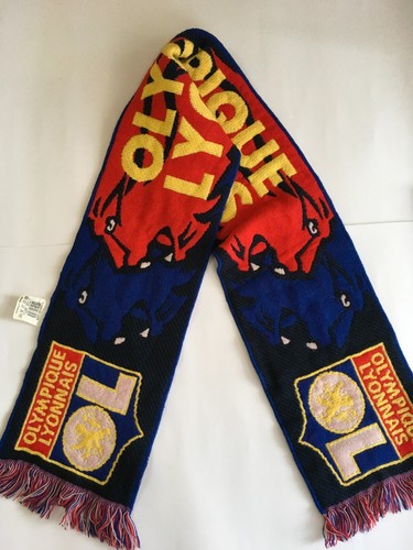 Olympique lyonnais écharpe - lyonnais,