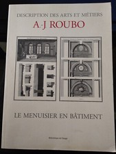 A j Roubo - le menuisier en
