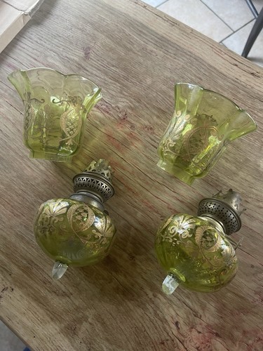 Paire toupie lampe à - paire,