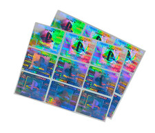 18x New Stickers Hologram case