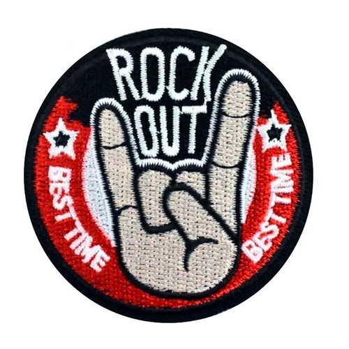 Patch écusson rock - Écusson,