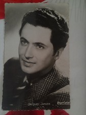 CARTE POSTALE CELEBRITES VINTAGE JACQUES JANSEN
