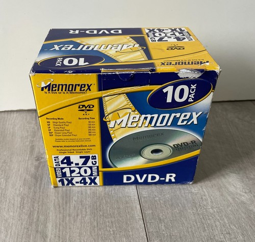Lot dvd memorex 120mn - lot,