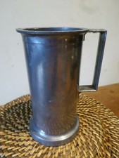 OLD TIN BEER MUG, without lid