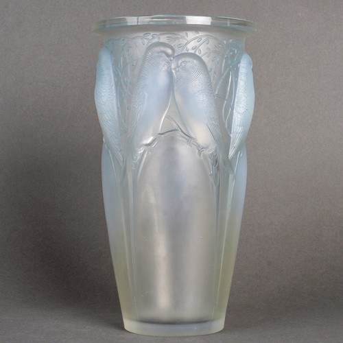 Vase ceylan verre opalescent - verre,