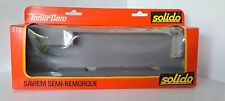 SOLIDO REF 370 BOITE VIDE CAMION SAVIEM SEMI REMORQUE BON ETAT (lotA9)