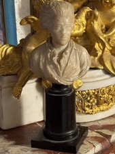 Buste Albâtre XVIII Ème