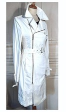 LAGERFELD TRENCH COUTURE  ICONIC   TRENDY  GRAPHIQUE SMOCKé GAUFRé T S/M