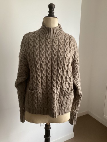 Pull torsadé zara taille - , l