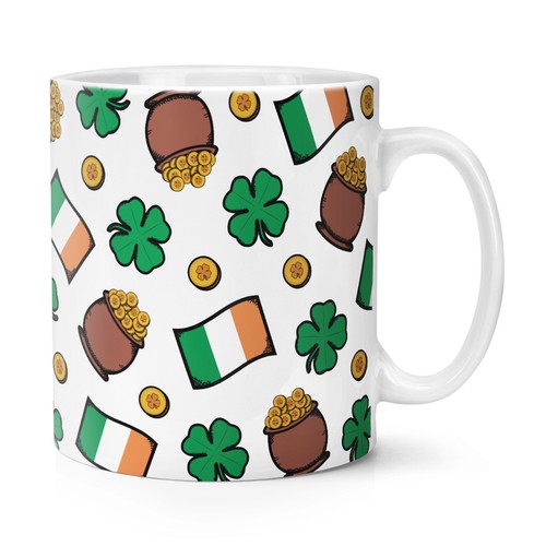 Trèfle irlandais pot - de, doré