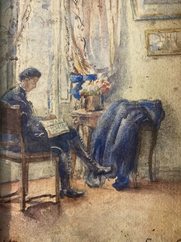 Peinture aquarelle sur papier - peinture,