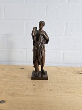 sculpture diane de gabies par f. barbedienne bronze patiné fin XIXe