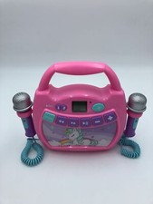 Lexibook Licorne Lecteur Karaoké Enfants, Bluetooth, Microphones, Effets Lumi...