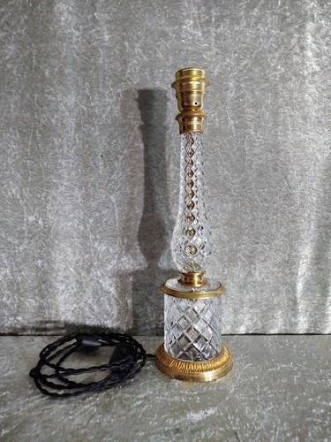 Pied lampe bronze et - pied,