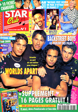 Magazine STAR CLUB n°108, WORLDS APART, Nick CARTER, SPICE GIRLS, 90210, BSB, 3T