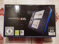 NEUVE CONSOLE NINTENDO 2DS EDITION BLACK+BLUE NOIR ET BLEU NINTENDO DS 3DS