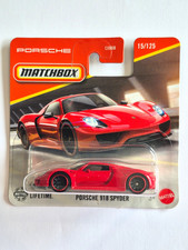 MINIATURE MATCHBOX 1/64 PORSCHE 918 SPYDER