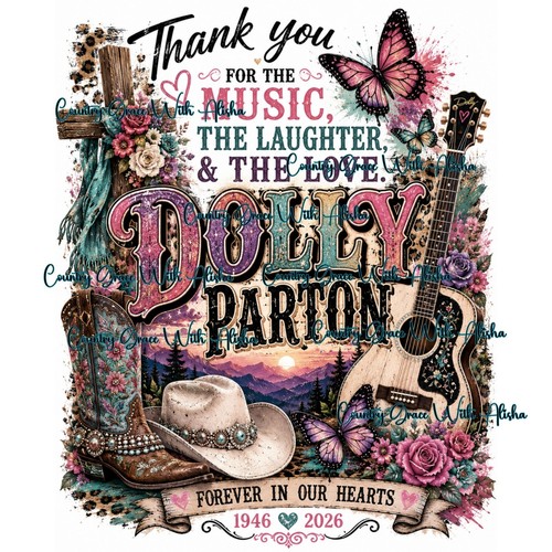 Dolly country western guitar - country,
