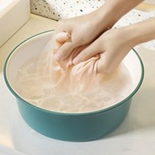  Bassine En Plastique Vasque Lave Main De Lavage Des Salles Bain Lavabo Pratique