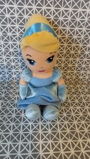 Peluche doudou poupée Elsa Reine des Neiges 22 cm Disney Nicotoy