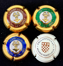 lot de 4 Capsules de champagne