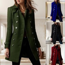 Manteau chaud en laine pour