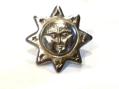 Bijou alliage argenté - , rare