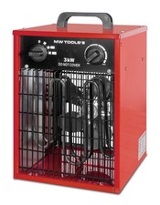 Chauffage électrique de chantier soufflant 3kW 230V portable MW WEL03