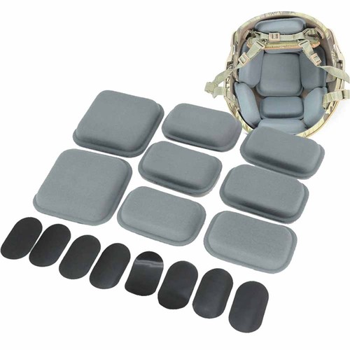 Coussinets gel noir casque - coussinets,