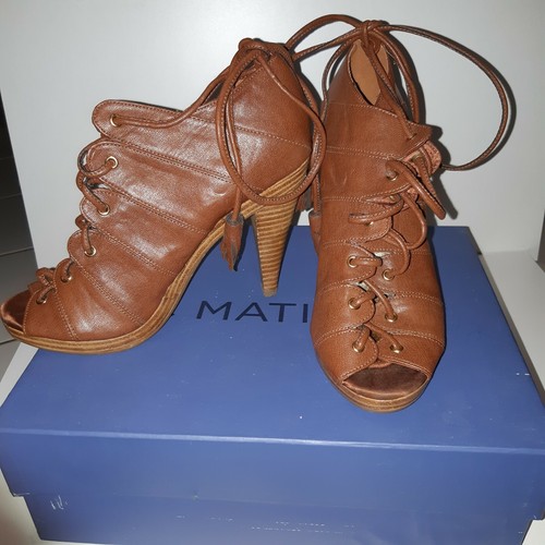 Bottine camel talon - camel,