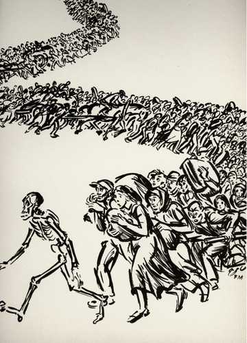 1941 frans masereel - frans, gravure