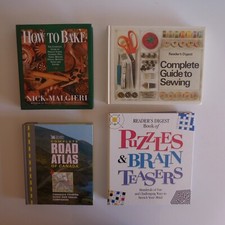 HOW TO BAKE ROAD ATLAS OF Canada GUIDE TO SEVVING PUZZLES TEASERS N3595